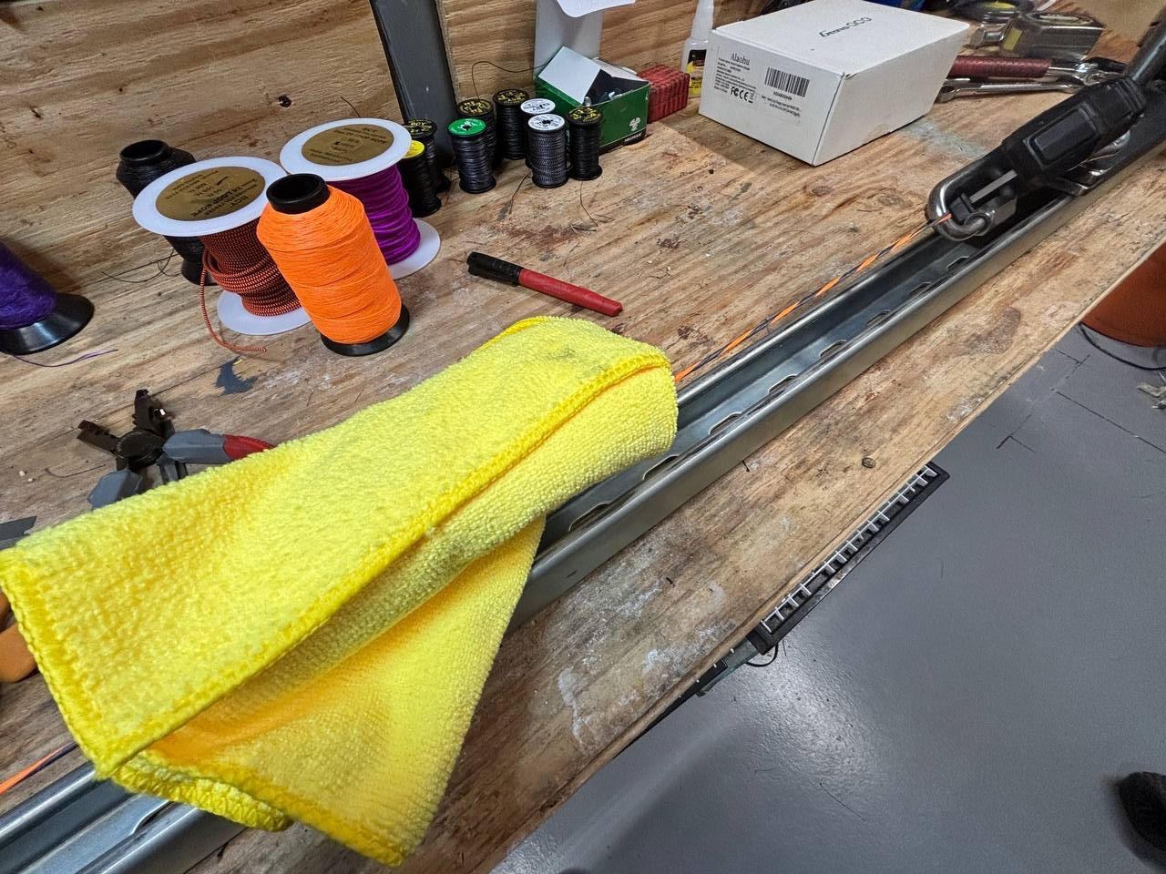 Burnishing is simple but effective.